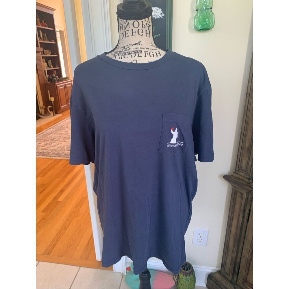 Vineyard Vines Football T-Shirt Football Graphic Tee